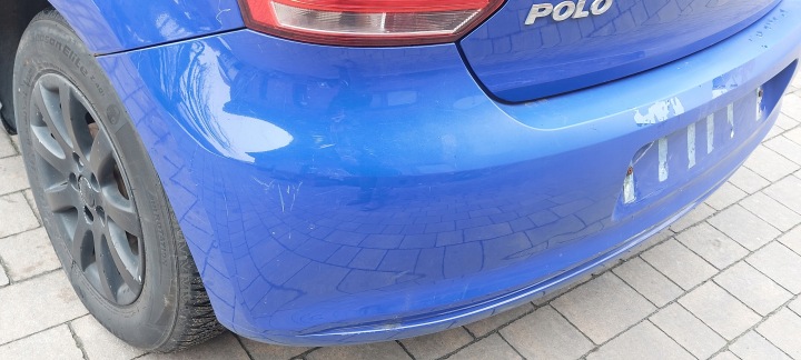 фото №6, Vw polo 6r зад бампер + крышка багажника + лампы фара кронштейн  ld5e