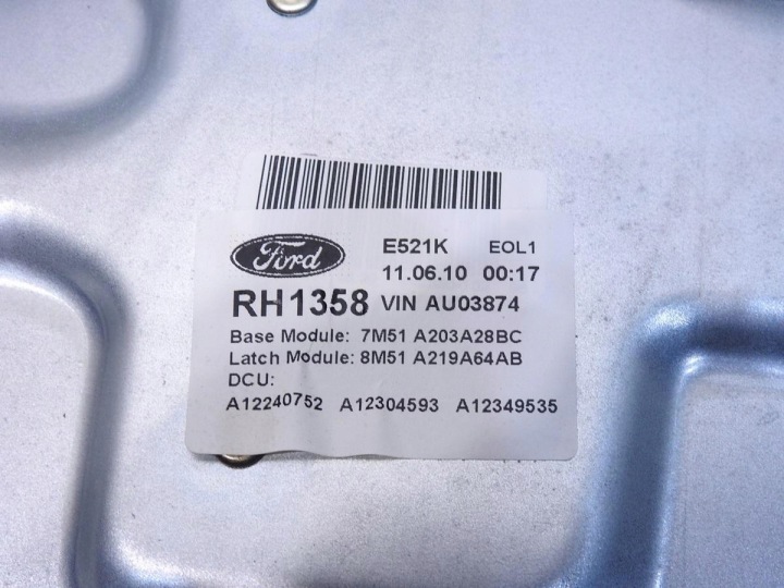фото №12, Стеклоподъемник правый перед ford focus mk2 рестайлинг