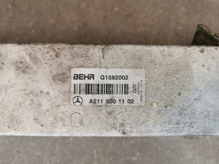 фото №5, Радиаторов воздуха интеркулер mercedes w211