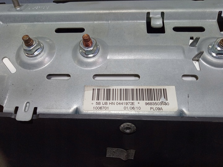 фото №4, Peugeot 206 подушка безпеки подушка пасажира 9683503180