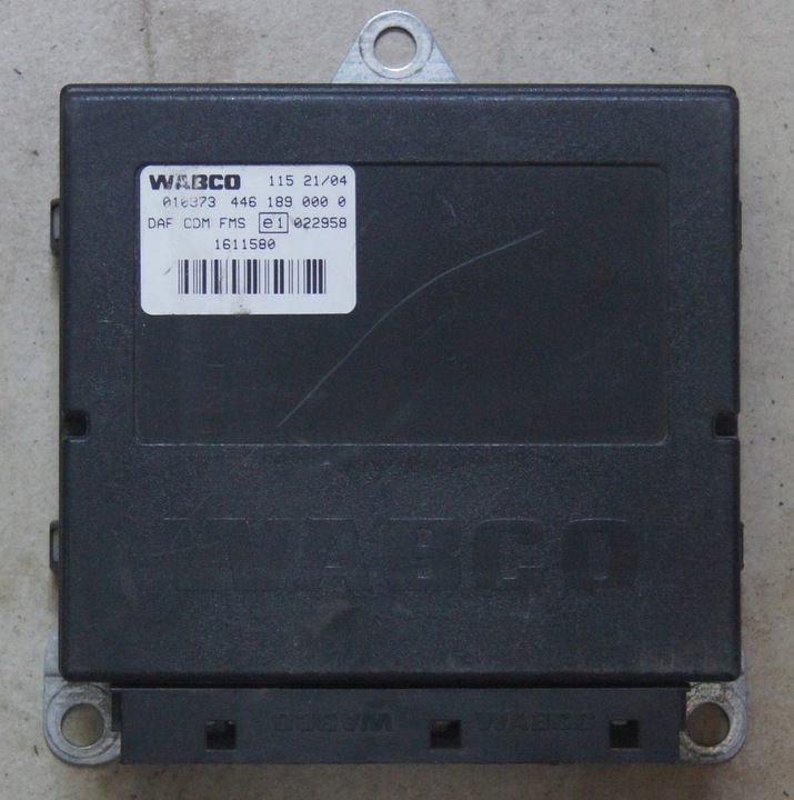 фото №1, Блок керування cdm fms wabco daf xf 95 4461890000