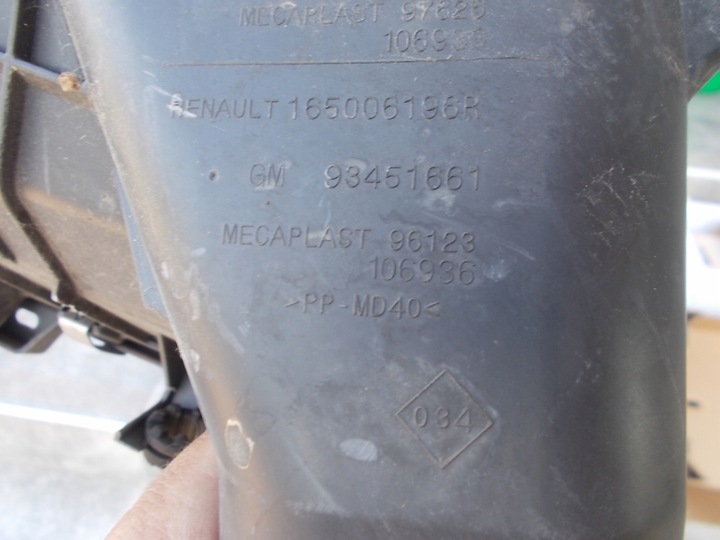 фото №6, Trafic iii vivaro talento 1.6 dci фильтр воздуха корпус комплект 165009078r