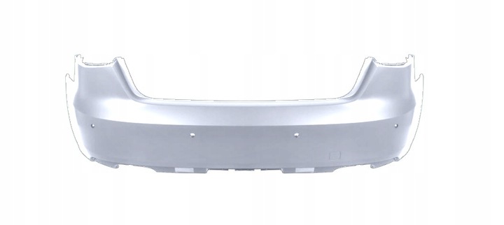 фото №1, Бампер зад задній audi a3 8v хетчбек hb pdc дорестайлінг 2012-2016 lx7q