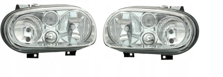 фото №1, Volkswagen golf iv фара лампа передня l + p