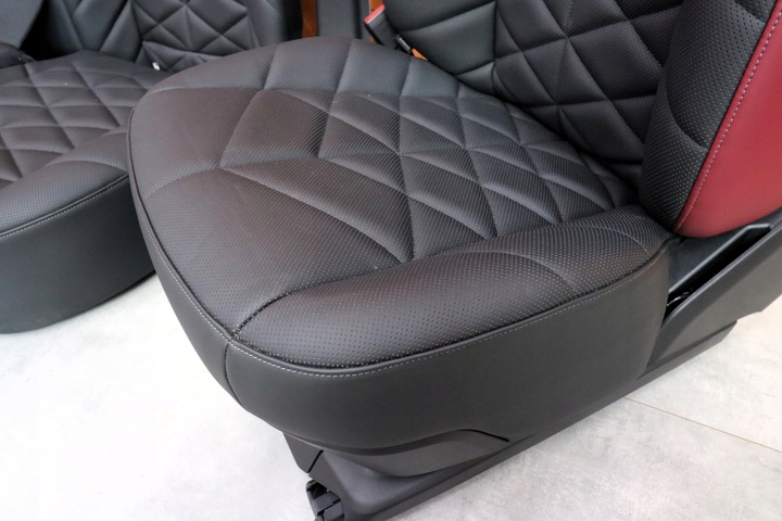 фото №12, Bmw 7' g70 i7 g70 салон сиденья sport з підігрівом bowers veganza burgundy