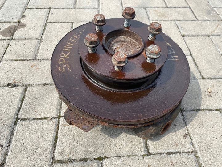 фото №3, Поворотна опора ступиця лівий перед sprinter w906 супорт 140mm