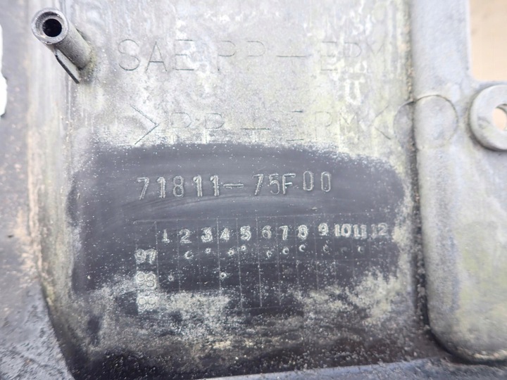 фото №9, Suzuki wagon r+ 97-00 бампер зад задний