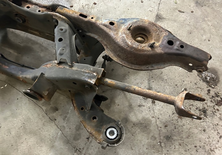 фото №7, Mazda cx-5 i 12- 2.2d 4x4 балка подвешивание тележка подрамник колыбель зад