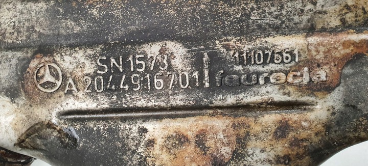 фото №6, Глушитель конечный выхлоп правые mercedes glk x204 cdi