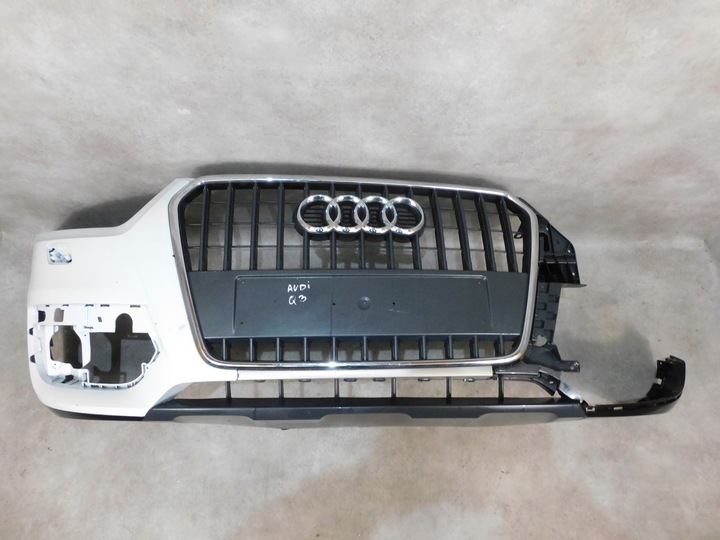 фото №8, Audi q3 8u бампер перед переднее решётка радиатора уголок