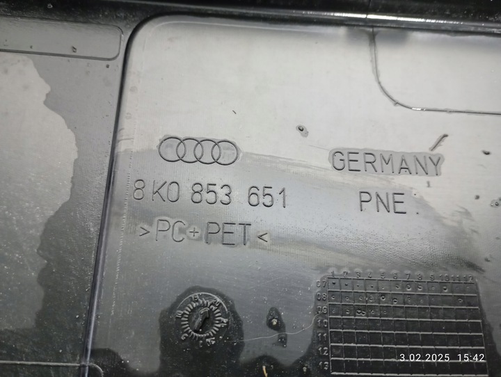 фото №13, Решітка радіатора решітка хром audi a4 b8 8k 08-12 8k0853651