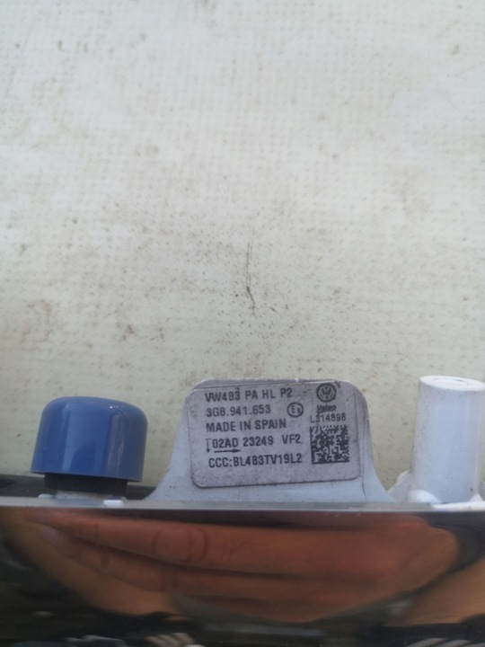 фото №11, Планка led решётка решётка vw arteon r-line рестайлинг 3g8941653 3g8941654