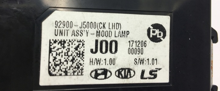 фото №6, Модуль блок керування фари лампа kia stinger 3.3 awd 92900-j5000 92900j5000