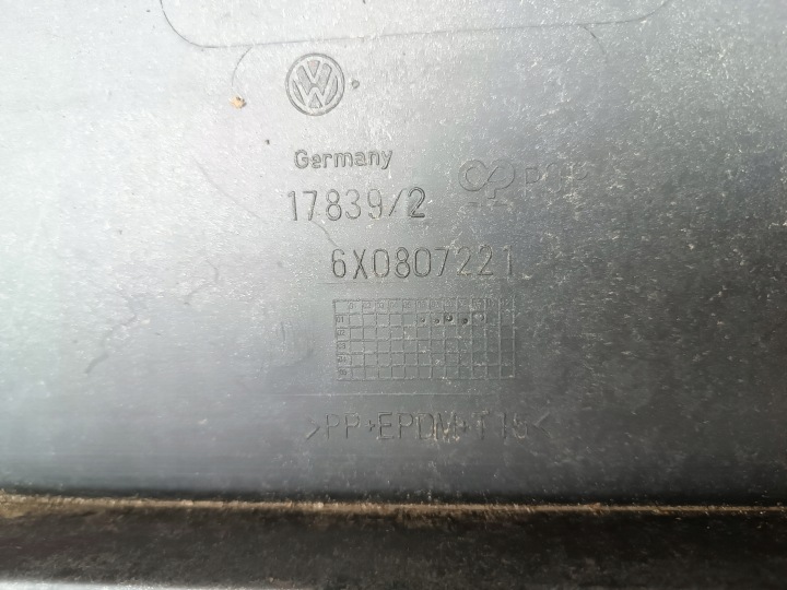 фото №11, Бампер перед передній оригінал 6x0807221 volkswagen lupo 6x0