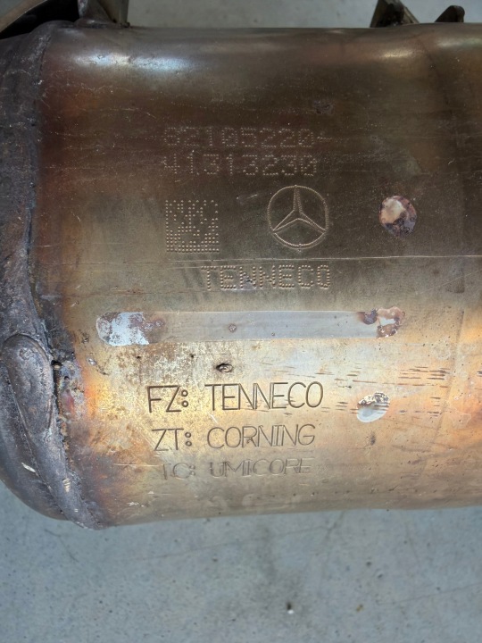 фото №8, Каталізатор праве ліве mercedes w217 w222 4,7 v8 s550 комплект