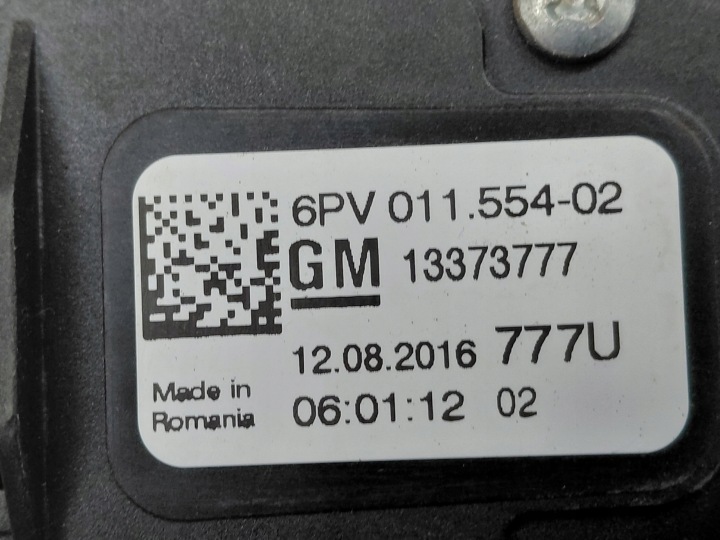фото №5, Opel astra k v потенціометр педаль газу 13373777