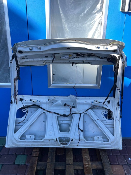 фото №7, Крышка задняя зад багажника bmw x3 e83 рестайлинг белая