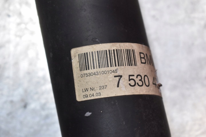 фото №6, Вал приводной 171 cm 7530431 bmw e65 3.6 v8 272 km 01-05