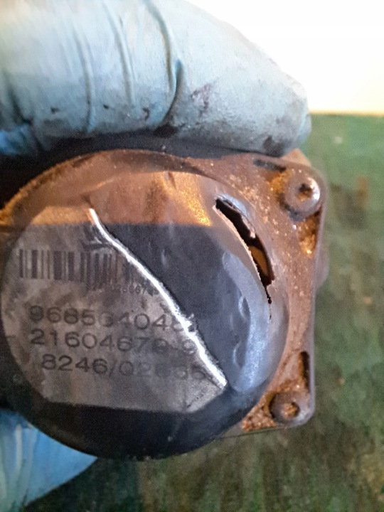 фото №6, Peugeot 308 i t7 клапан egr 1.6 hdi 9685640480
