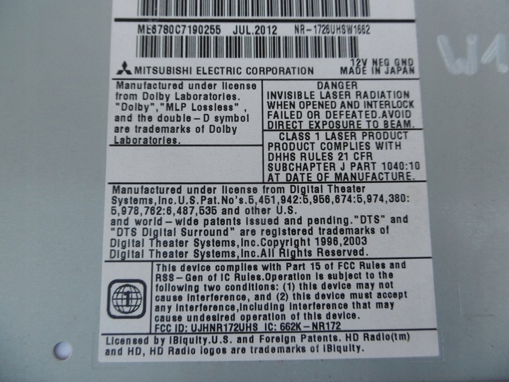 фото №12, Радіо зчитувач cd навігація карта a1669002109 mercedes ml w166 gl x166 w292