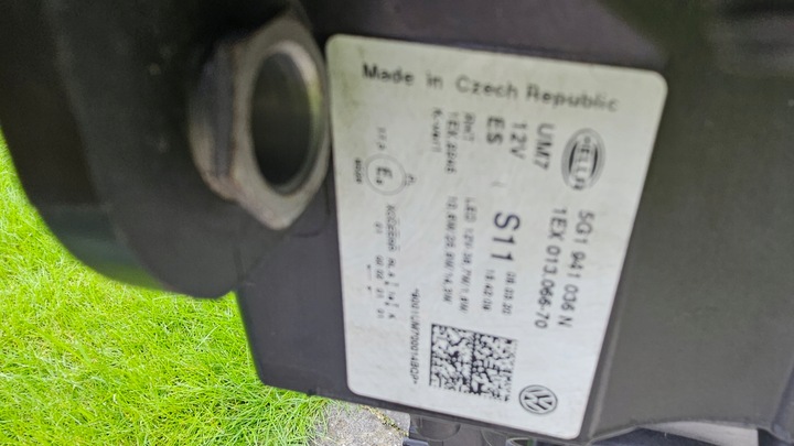 фото №9, Vw golf 7 vii gte рестайлінг лампи перед 5g1941035n 5g1941036n