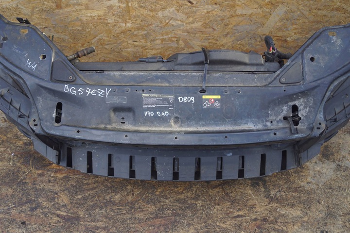 фото №8, Volvo xc70 ii pas переднее радиатор вентилятор 2.4d d809