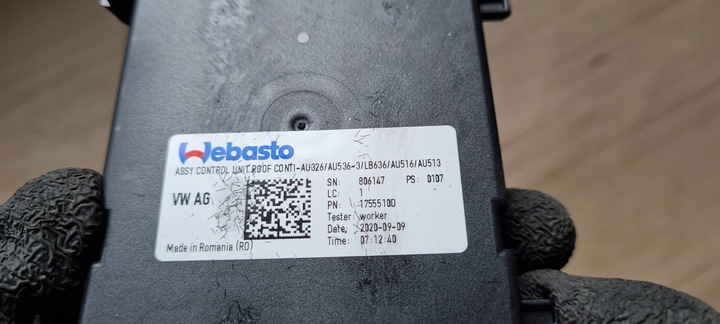 фото №10, Sq8 4m rsq8 q8 модуль блок управления люк 4k0907594ac sq7 4m q5 80a sq5