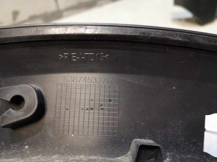 фото №6, Планка крила лівий перед twingo gt