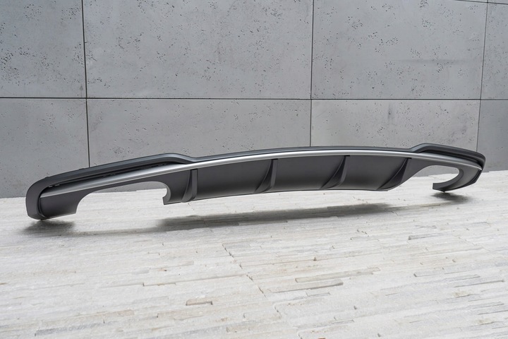 фото №7, Audi s3 8v 2017-2020 рестайлинг диффузор бампера заднего