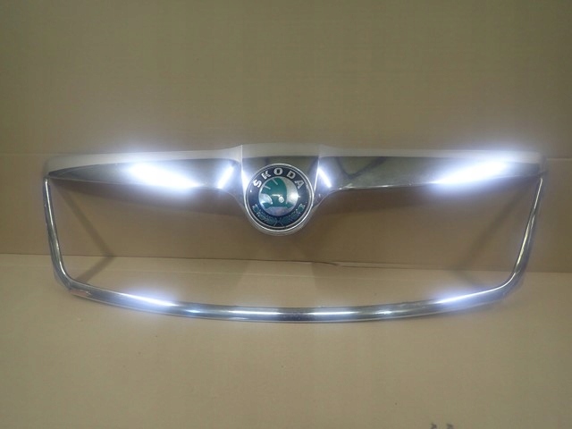 фото №1, Хром решётка решётка радиатора решётка радиатора skoda octavia 2 ii 1z рестайлинг 2008-