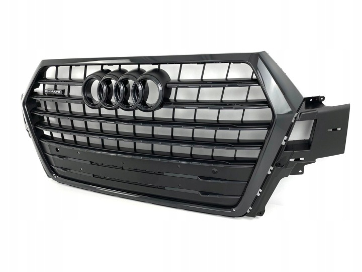 фото №9, Audi q7 4m0 15-19 s-line тінь line решітка радіатора решітка + ґрати бічні комплект