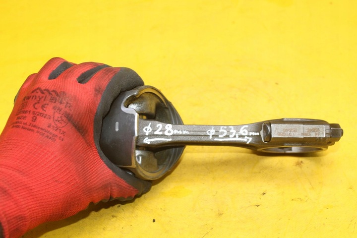 фото №8, Поршень шатун ford mondeo mk iv peugeot citroen 2.0 tdci azba 085190+ 783