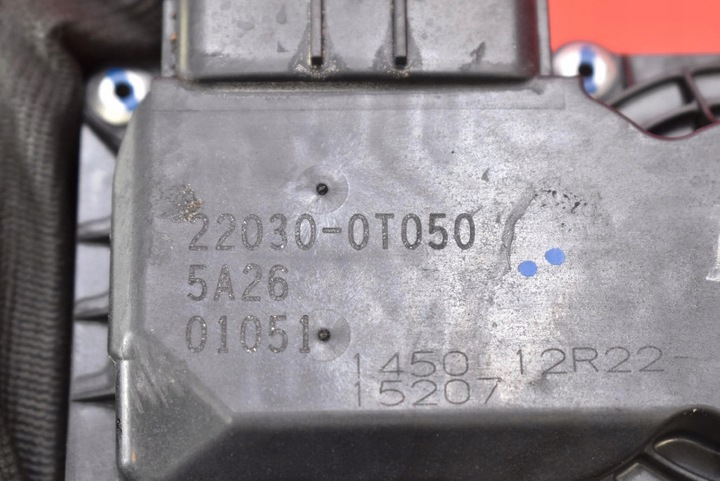 фото №8, Дроссельная заслонка 22030-0t050 toyota auris 2 ii 1.6 valvematic 132 km 12-15