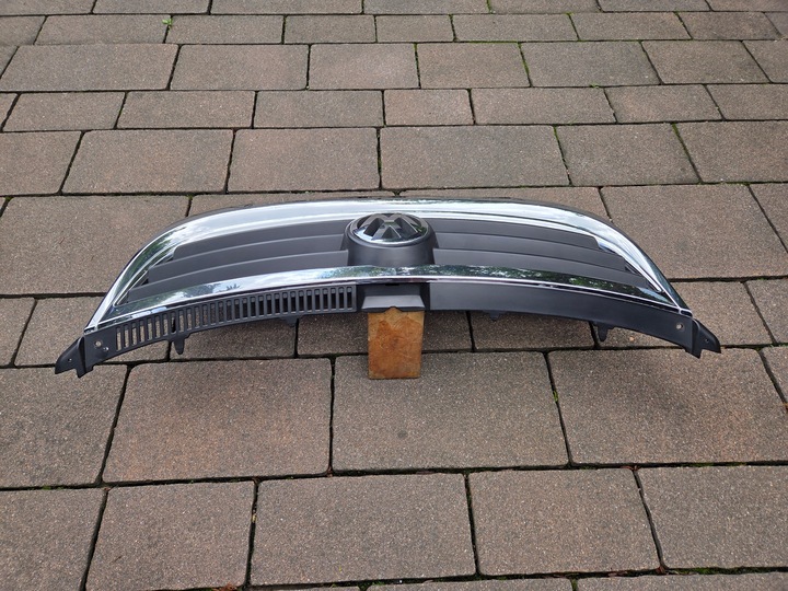 фото №10, Vw touran i рестайлінг решітка передня хром 1t0853651d 06-2010