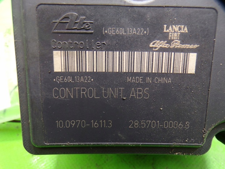 фото №7, Fiat doblo ii 1.6 m-jet насос abs насос гальмівна 51888857 10097016113