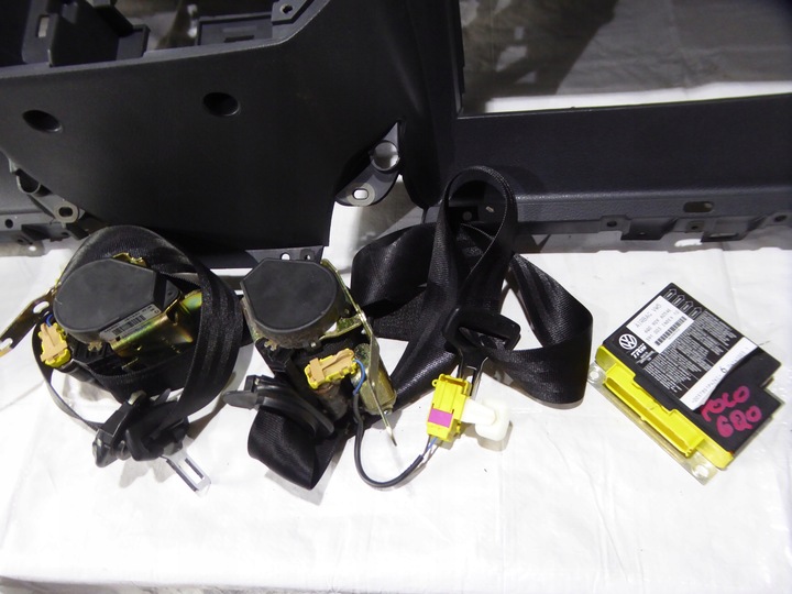 фото №8, Панель подушки ремни датчик vw polo iv 4 01-05