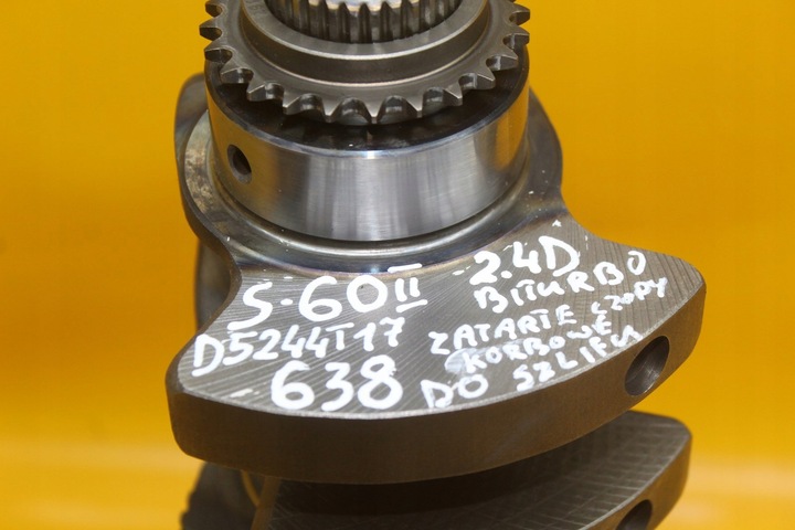 фото №16, Wał коленчатый volvo s60 ii xc60 xc70 v60 v70 2.4 bit d5244t17 31251992