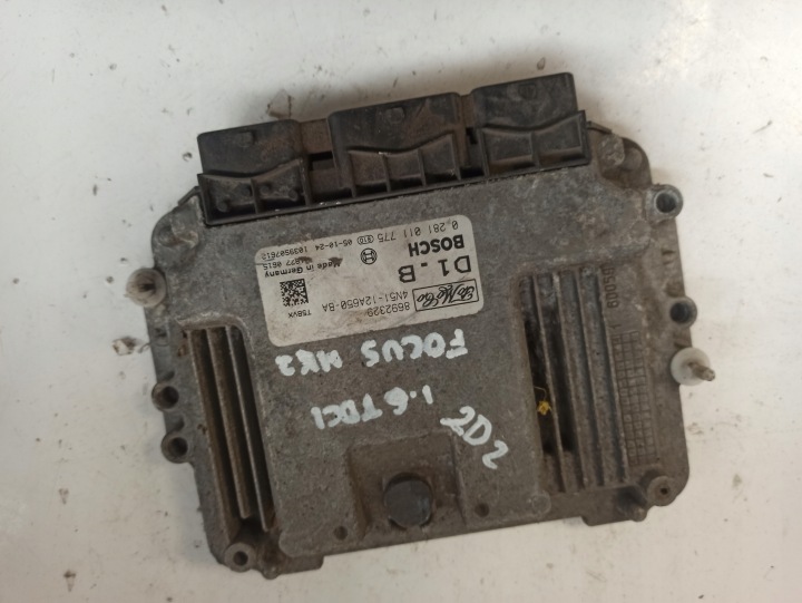 фото №10, Ford focus mk2 1.6 tdci блок керування двигуном (ecu) 4n51-12a650-ba 0281011775 8692329