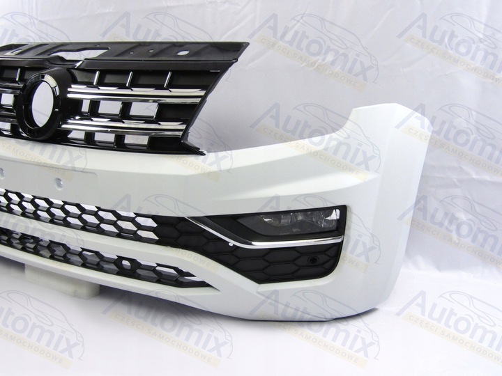 фото №13, Бампер переднее vw amarok 16 - 22 pdc-4 + решётка комплектный !