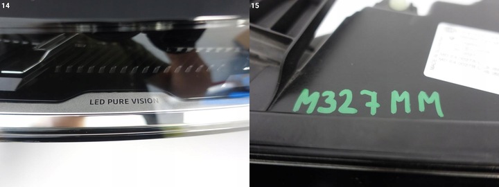 фото №15, Renault megane v 5 e-tech электрический 22- лампа полный led pure vision левая eu