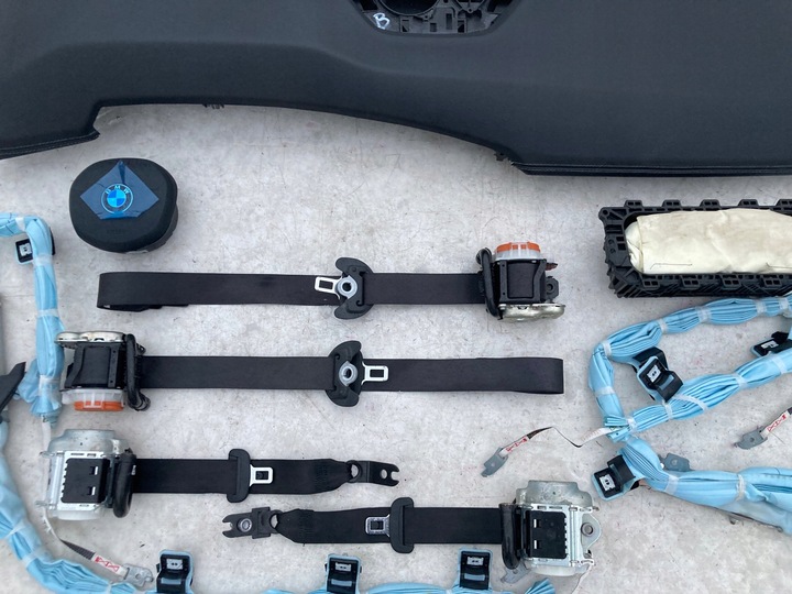 фото №8, Bmw x1 u11 x2 u10 панель консоль капот подушки воздушные подушка безопасности ремни pas
