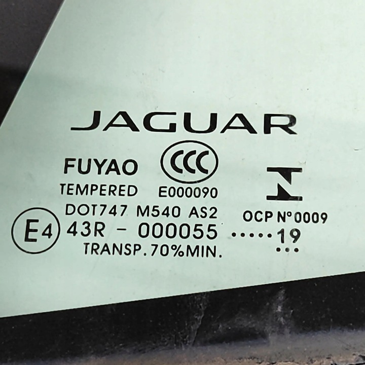 фото №5, Jaguar f-type купе x152 левые задние боковые окошко 2020 ex53-29601-bj