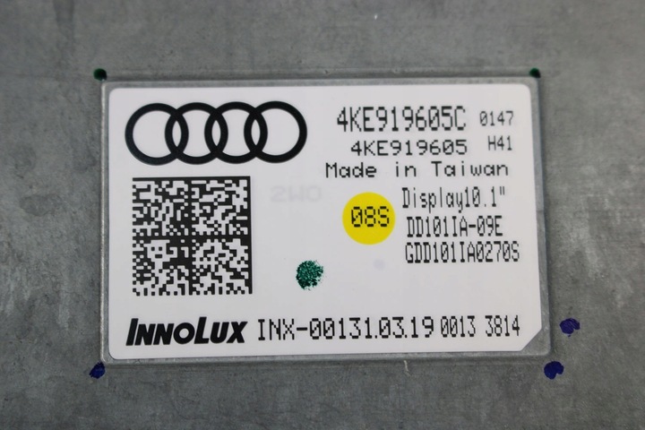 фото №8, Audi e tron монитор экран lcd дисплей 4ke919605c 4ke 919 605 c 101 сцепление