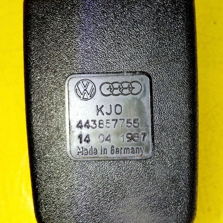 фото №6, Застёжка ремня безопасности левые перед audi 100 200 5000 c3 44385775 nr1590