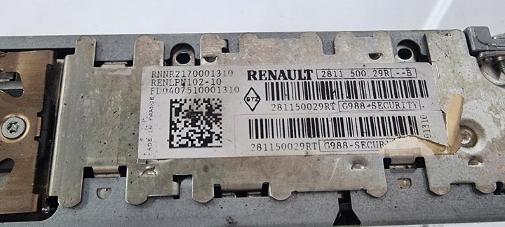 фото №3, Радіо заводські cd renault espace iv рестайлінг