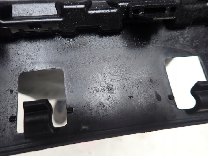 фото №12, Mercedes glb x247 amg 19- dół накладка спойлер бампера зад задний pdc