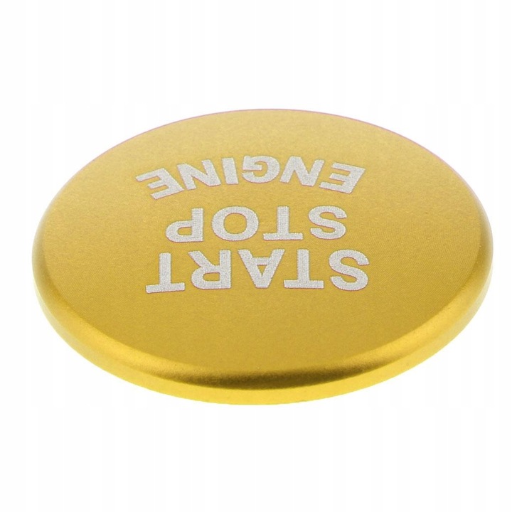 фото №5, Car стайлинг двигатель push button sticker cover fits for golden