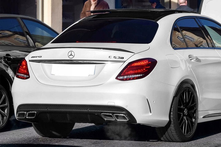 фото №10, Mercedes c-class w205 2014-19 спойлер крышки задней