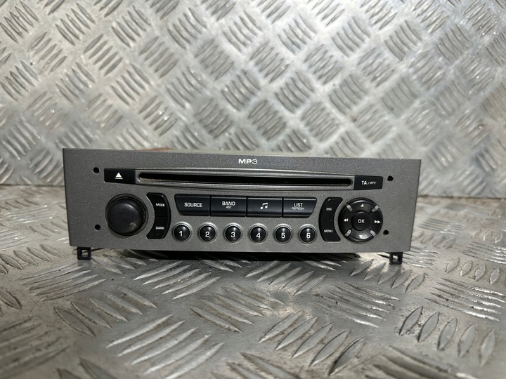 фото №1, Peugeot 308 t7 радіо cd mp3 96650206xh01