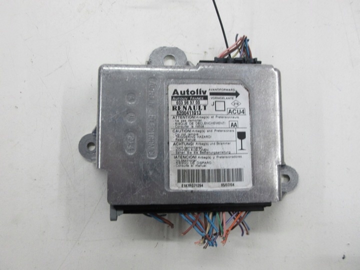 фото №8, Renault scenic ii 1.5 dci повітряна подушка пасажира + модуль